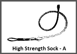 high strength cable sock